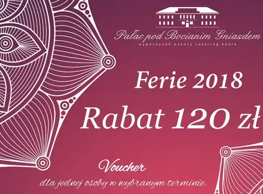 Voucher upominkowy na Ferie i Kolonie 2018
