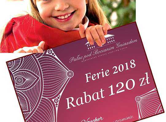 Voucher upominkowy na Ferie i Kolonie 2018