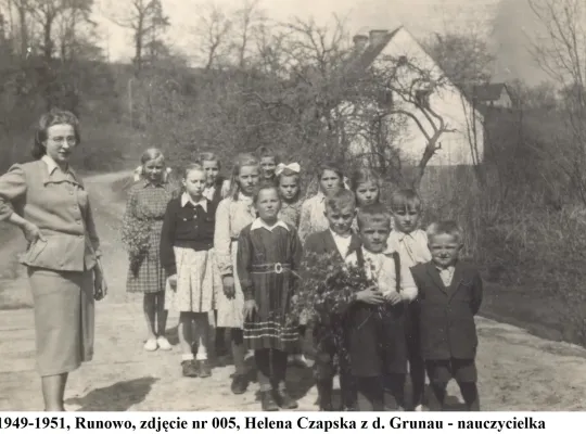 Na mostku koło grodziska