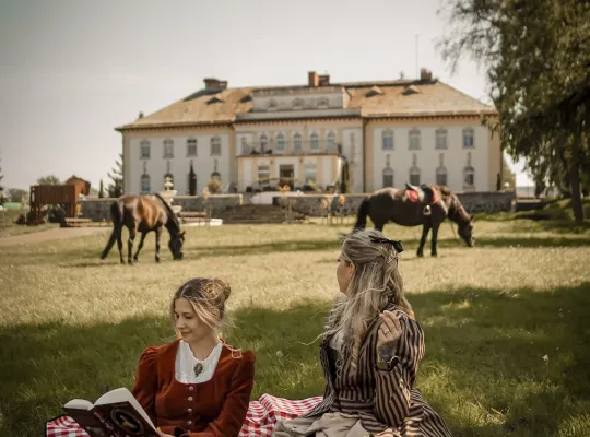 Pałac pod Bocianim Gniazdem w Runowie na Pomorzu