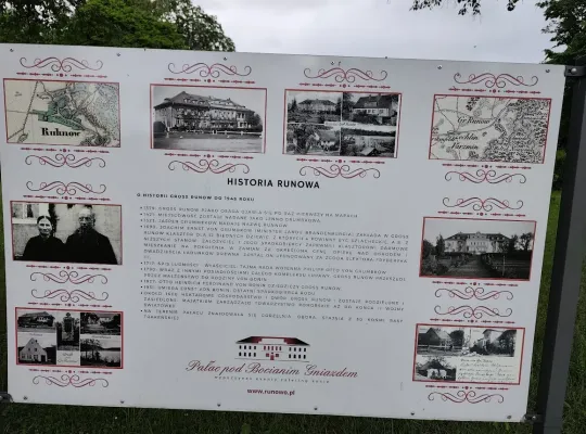 Tablica z historią Runowa